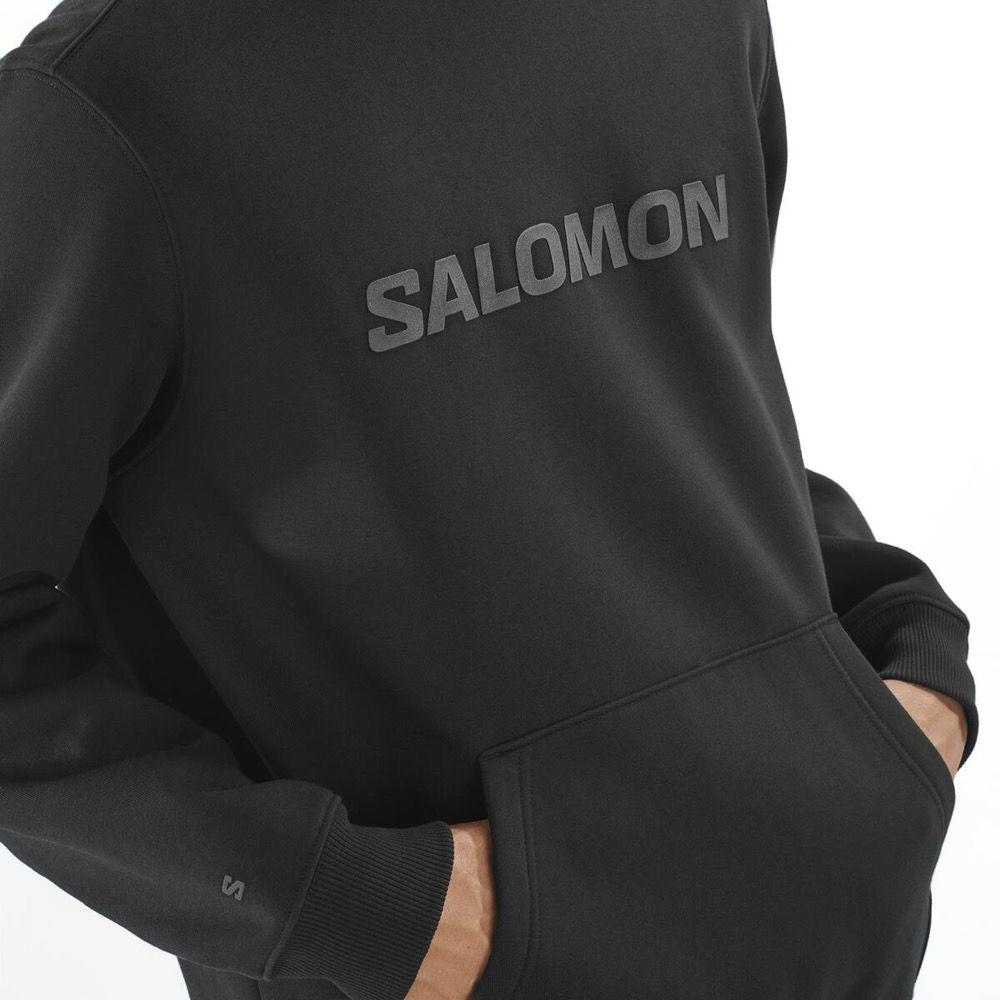 Polerón Hombre Salomon Big Logo Ne Salomon-3