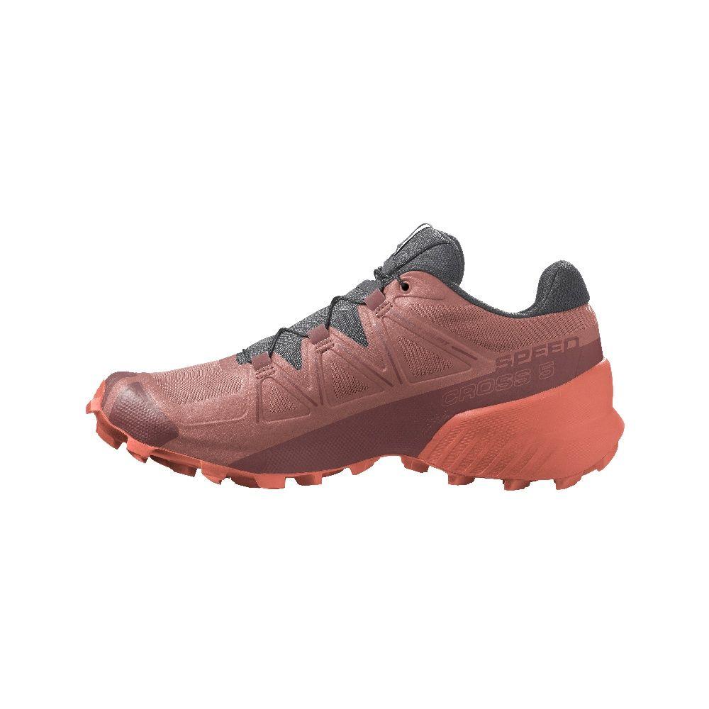 Zapatilla Mujer Speedcross 5 Rojo Salomon-4