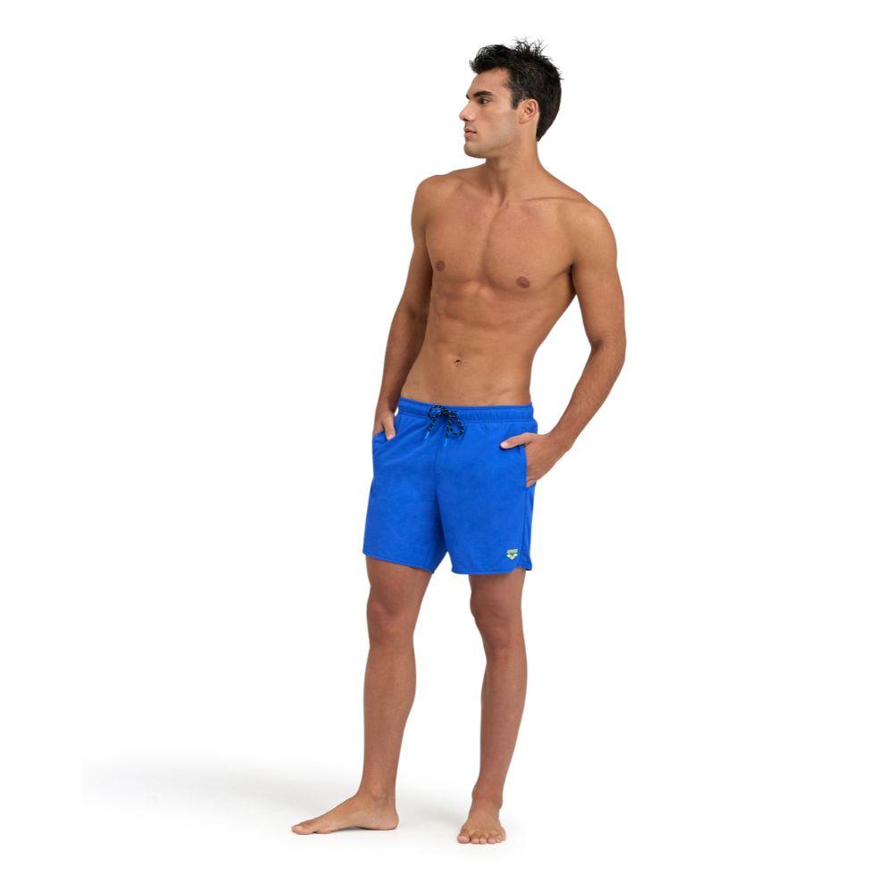 Short Playa Hombre Pro_File Azul  Azul Arena-4