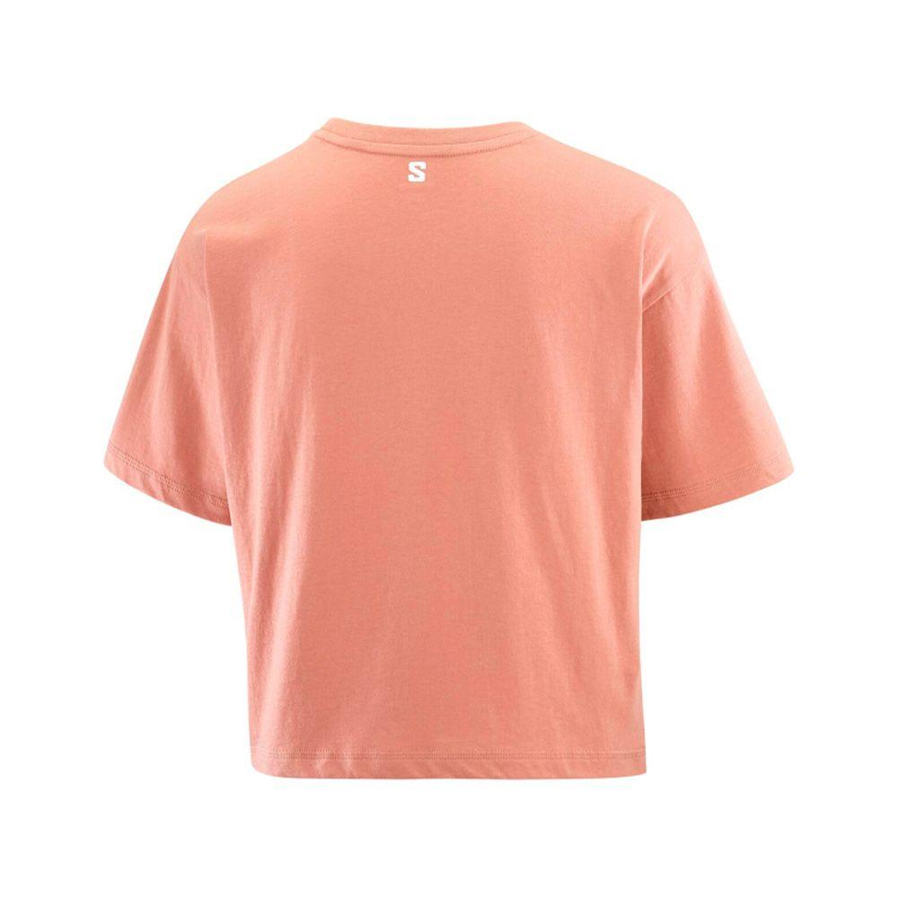 Polera Mujer Logo Twist Ss Tee W Rosa Salomon-1
