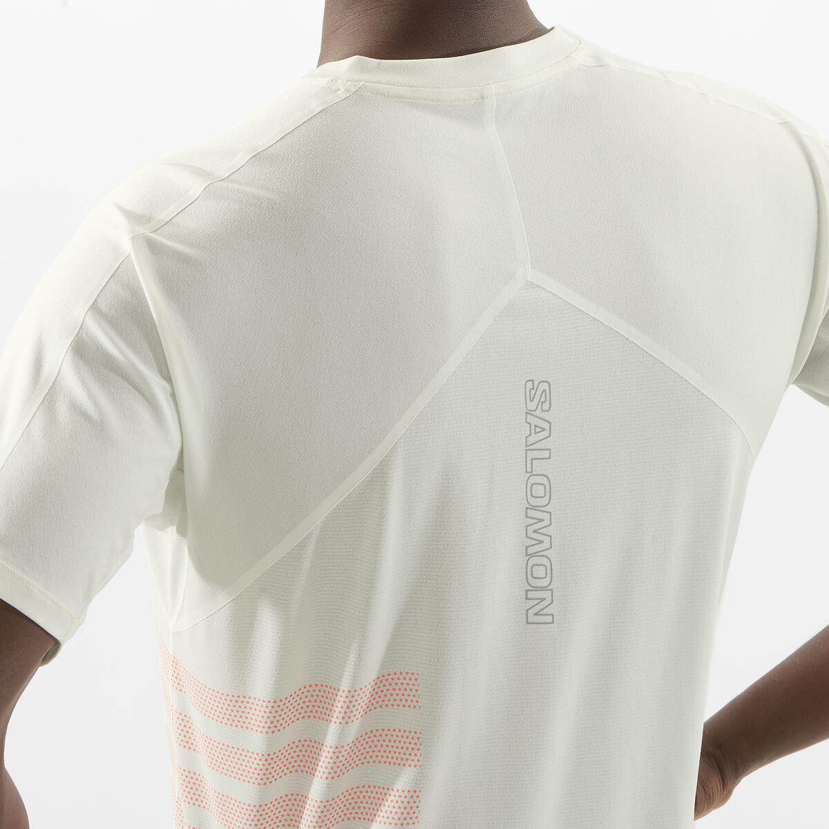 Polera Hombre Sense Aero Ss Tee Gfx M Cr Salomon-3