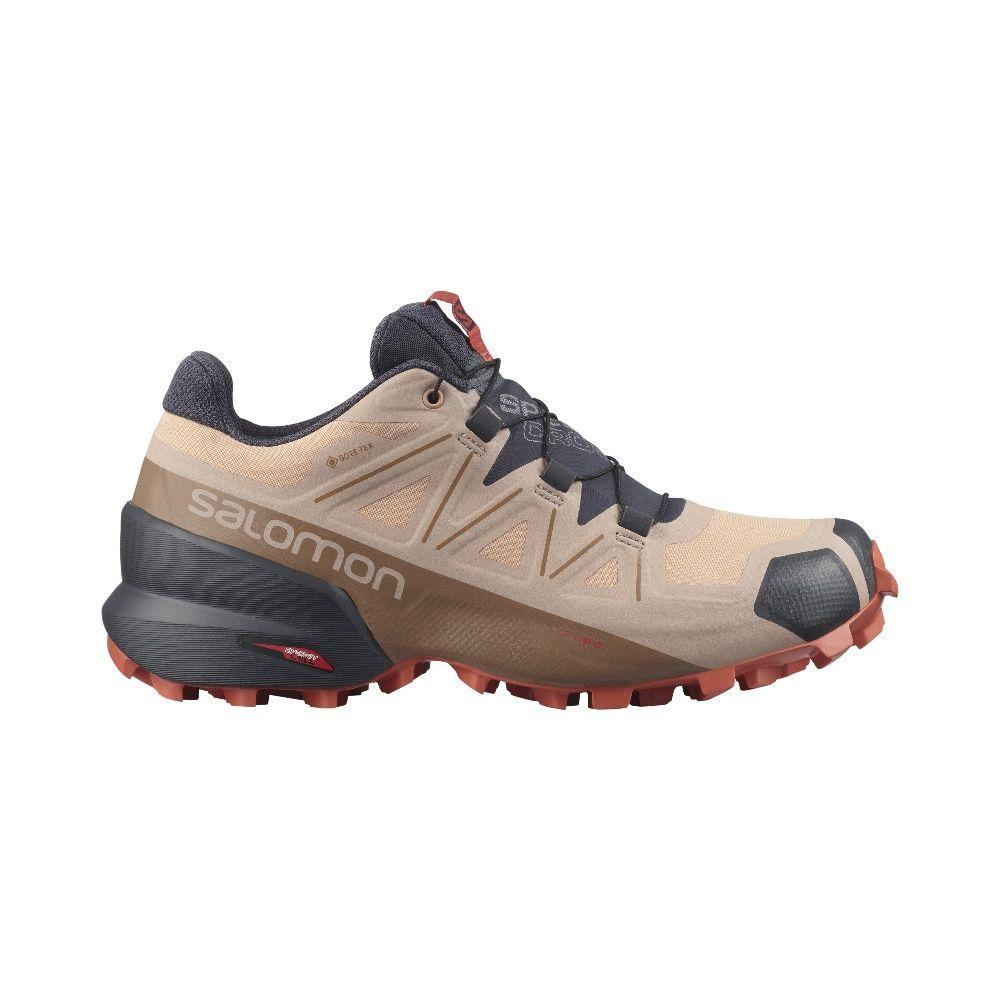 Zapatilla Mujer Speedcross 5 Gtx Moca Salomon-0