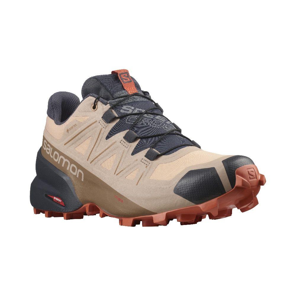 Zapatilla Mujer Speedcross 5 Gtx Moca Salomon-3