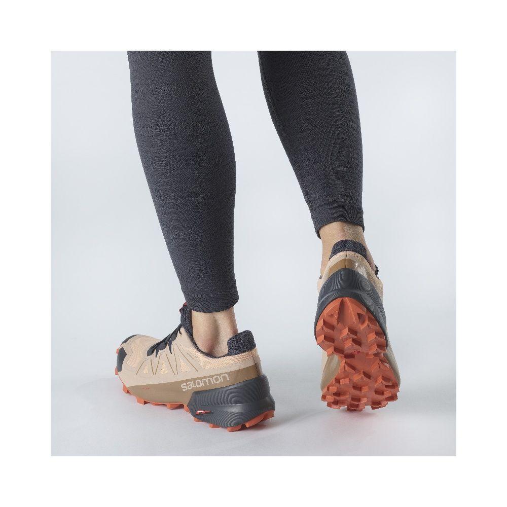 Zapatilla Mujer Speedcross 5 Gtx Moca Salomon-4