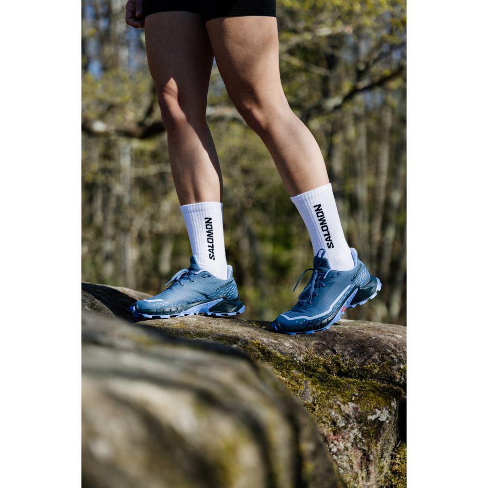 Zapatilla Mujer Alphacross 5 W Azul Salomon-2