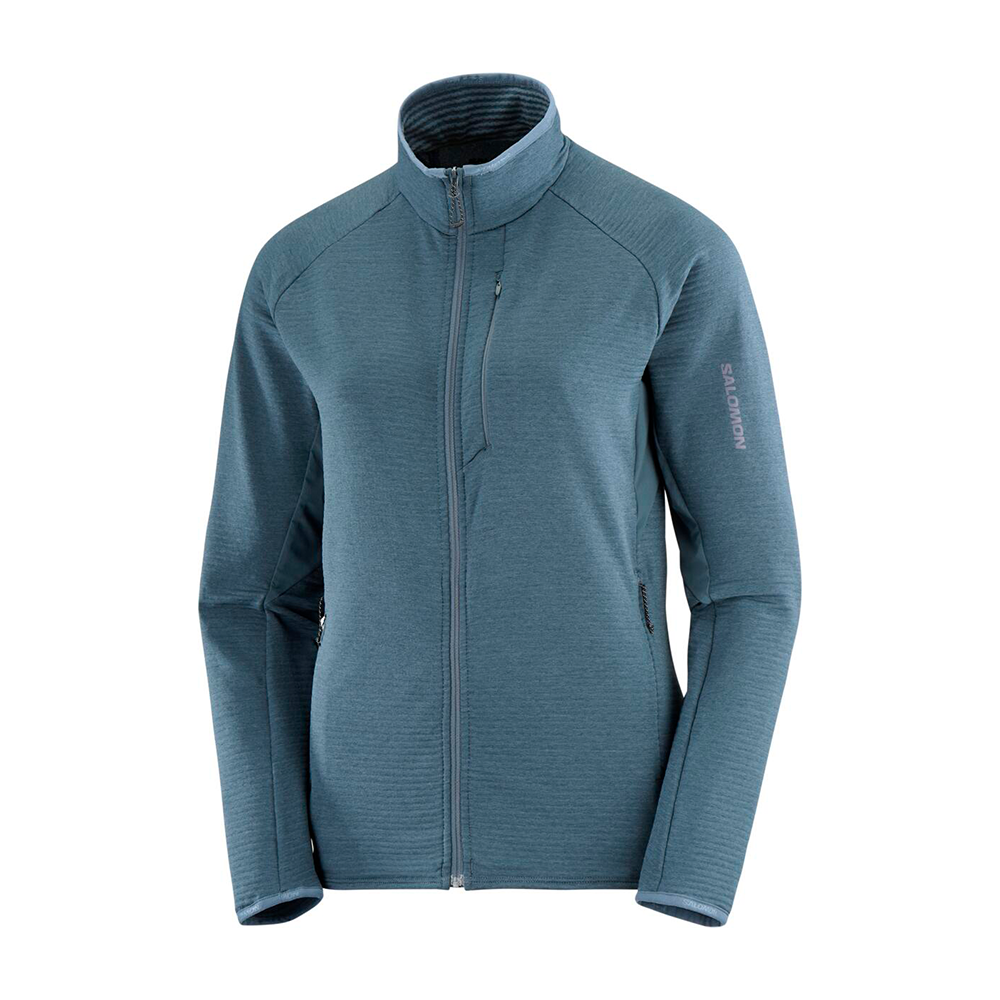 Polerón Mujer Essential Ltwarm Fz W Az Salomon-0