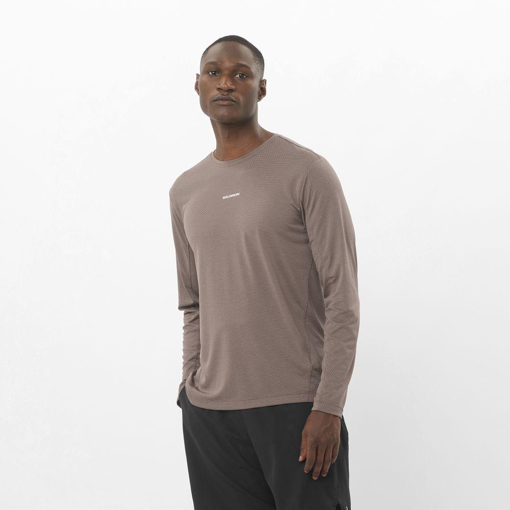 Polera Hombre Shkout Core Ls Tee M Gr Salomon-0