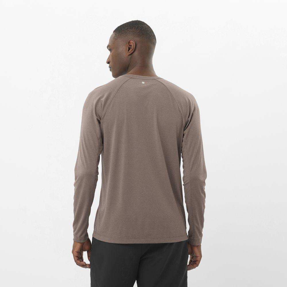 Polera Hombre Shkout Core Ls Tee M Gr Salomon-1