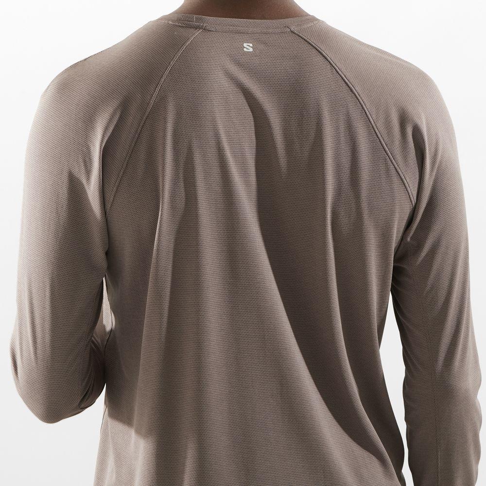 Polera Hombre Shkout Core Ls Tee M Gr Salomon-4
