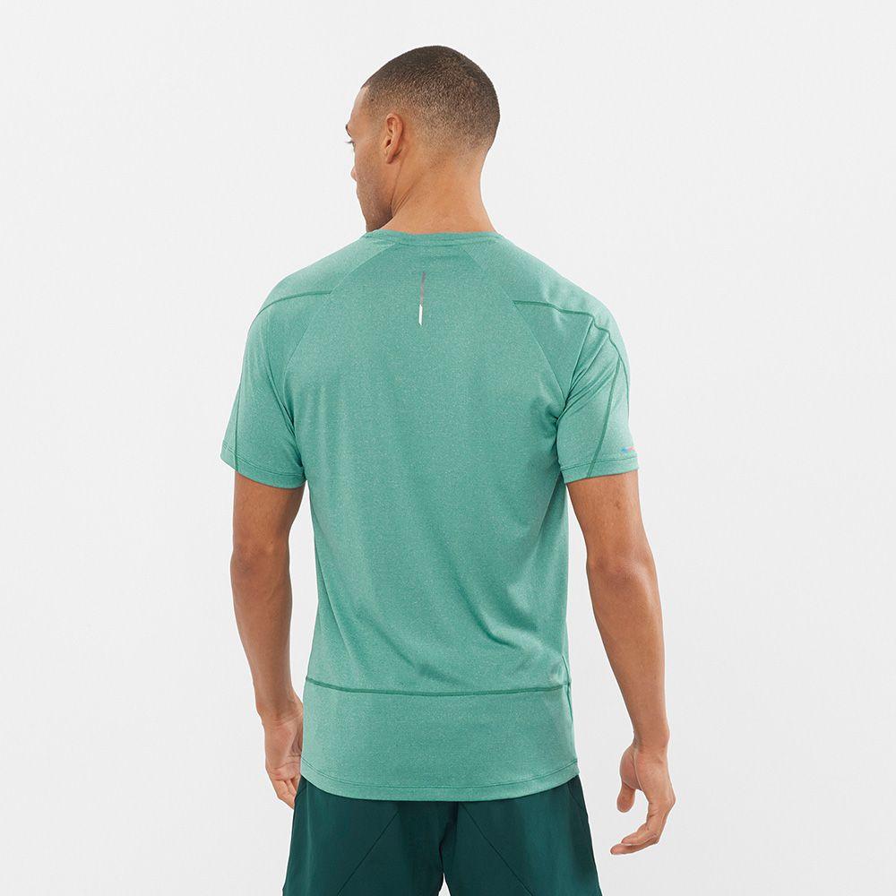 Polera Cross Run Ss Tee M Hombre Salomon-1