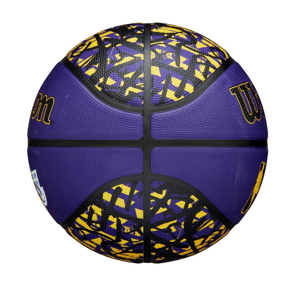 Pelota Basketball Nba Team Graffiti La Lakers 7 Wilson-3