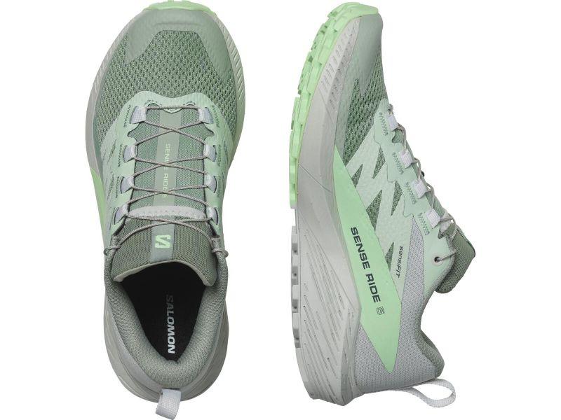 Zapatilla Mujer Sense Ride 5 W Verde Salomon-1