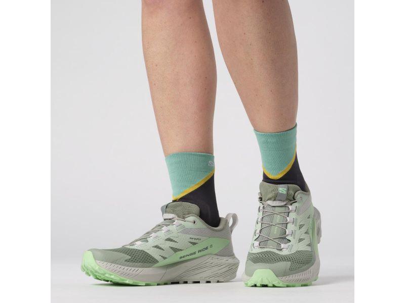 Zapatilla Mujer Sense Ride 5 W Verde Salomon-3