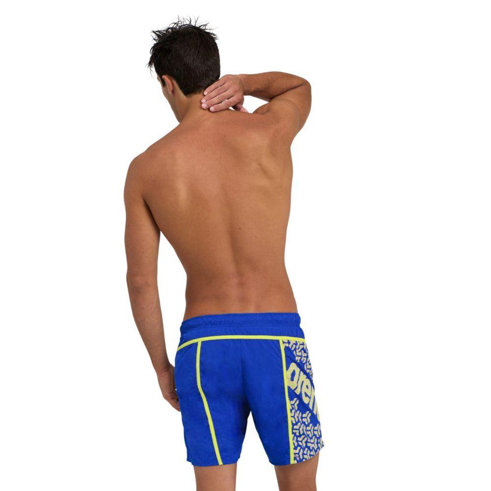 Traje De Baño Hombre Pro_File Beach Boxer Logo Az Arena-1