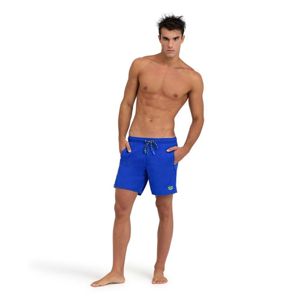 Traje De Baño Hombre Pro_File Beach Boxer Logo Az Arena-2