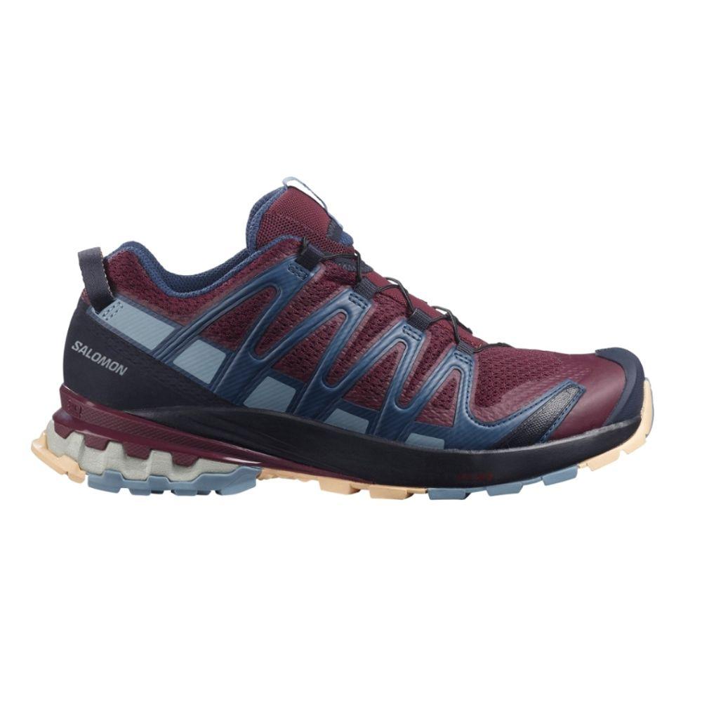 Zapatilla Mujer Xa Pro 3D V8 W Burdeo-0