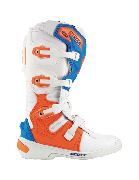 Botas Mx 350 White/blue Scott-1