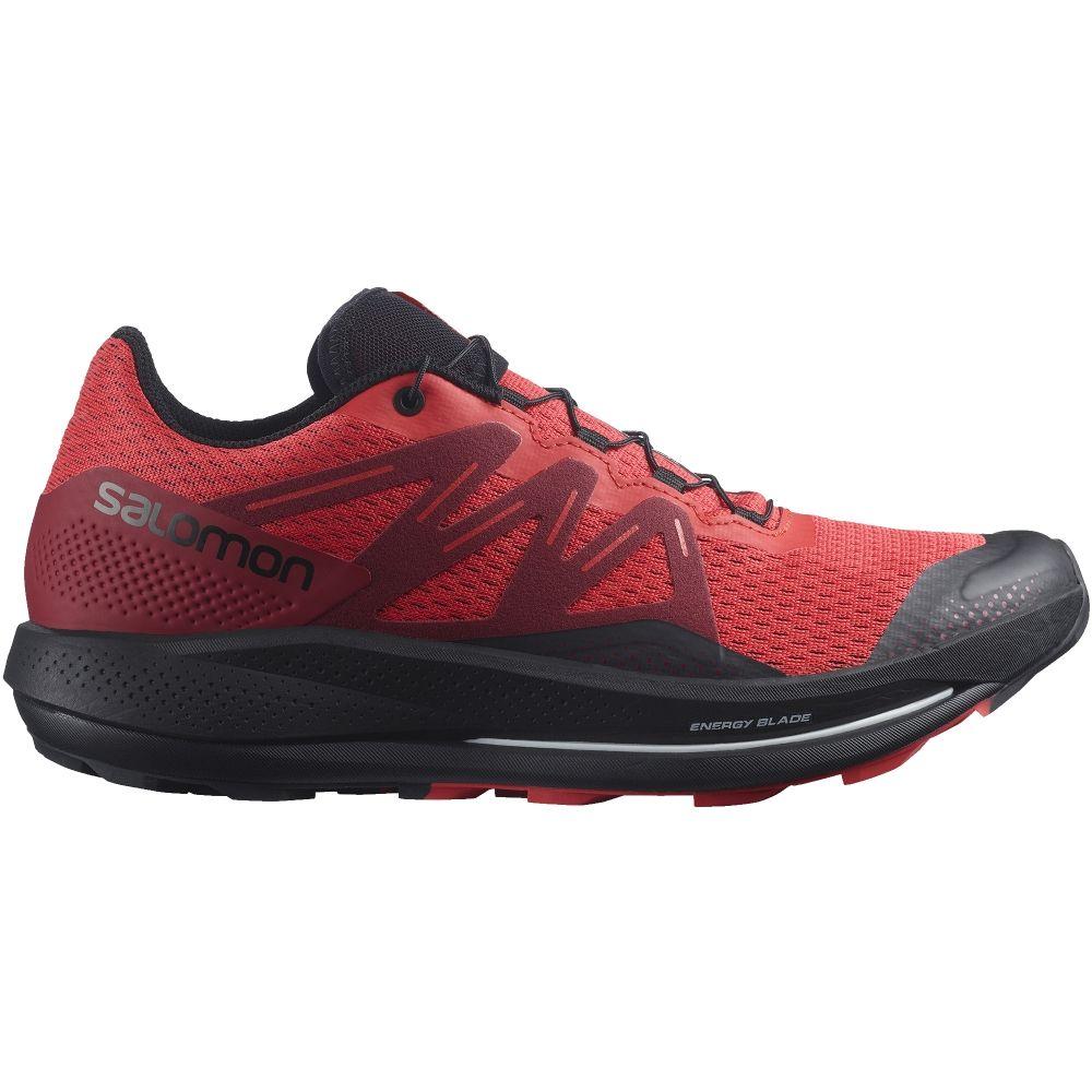Zapatilla Hombre Pulsar Trail Rojo Salomon-0