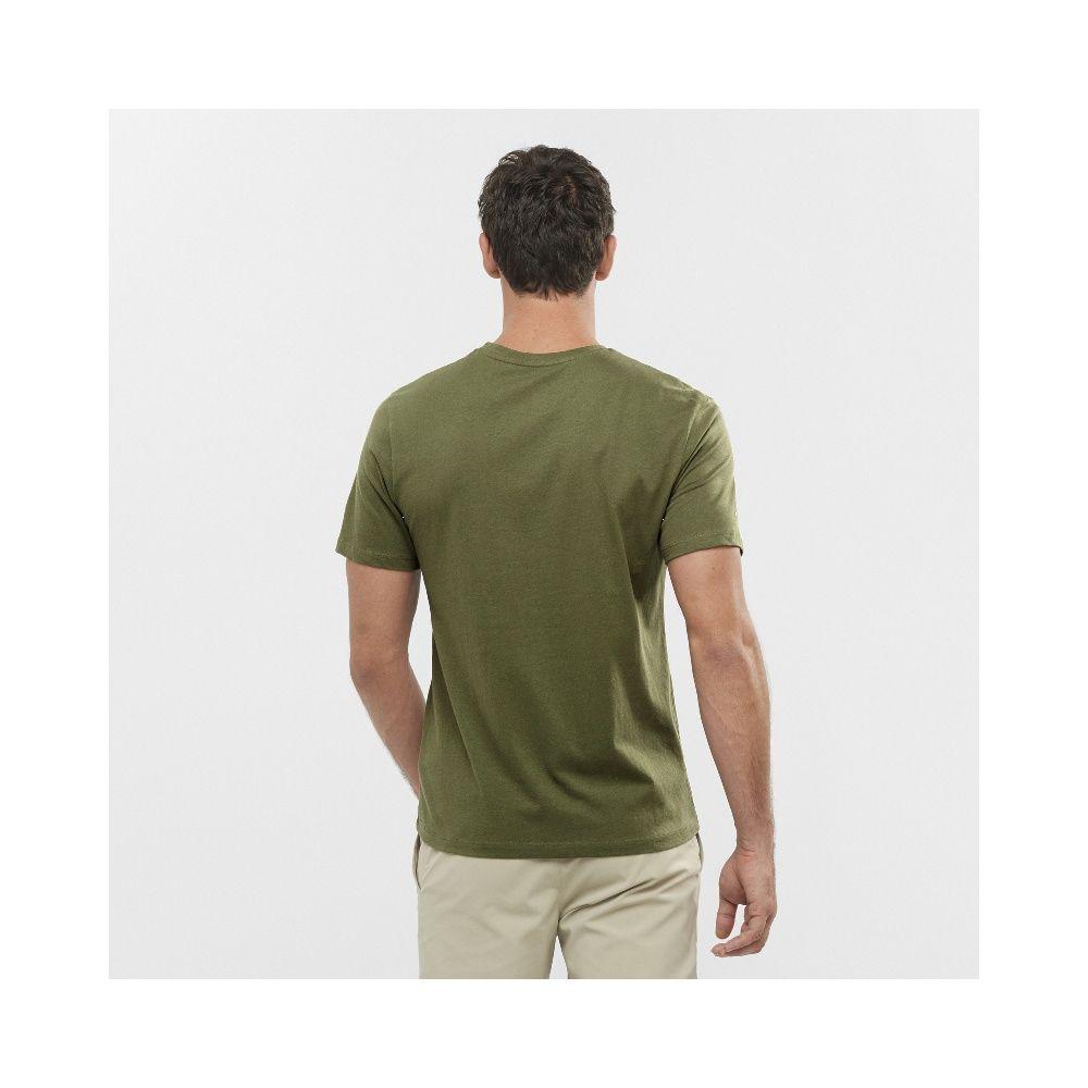 Polera Hombre Outlife Logo Oliva Salomon-3