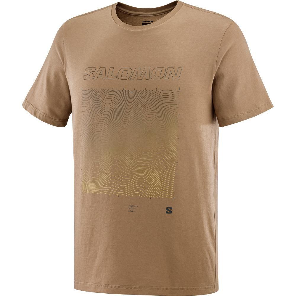 Polera Hombre Graphic Ss Tee M Be Salomon-2