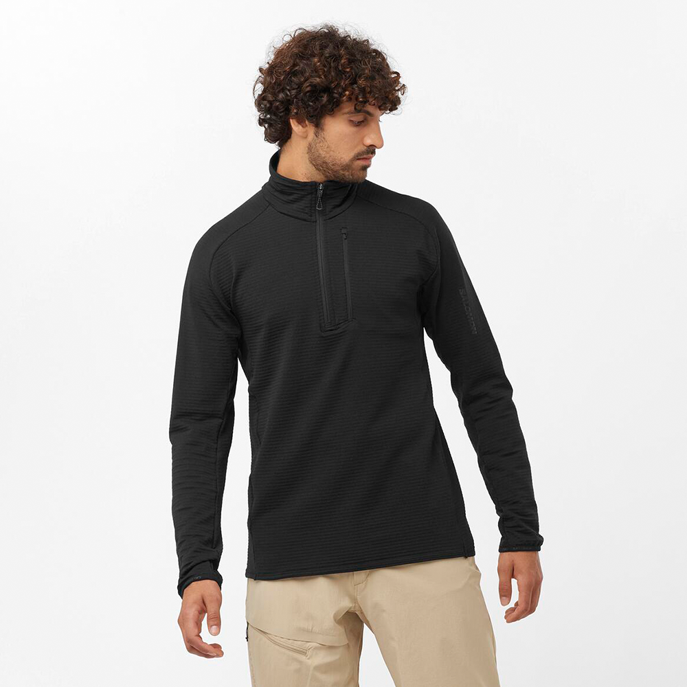Polerón Hombre Essential Ltwarm Hz M Ne Salomon-0