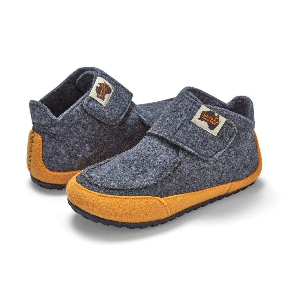 Pantufla Unisex Quokka Gris Gumbies-1