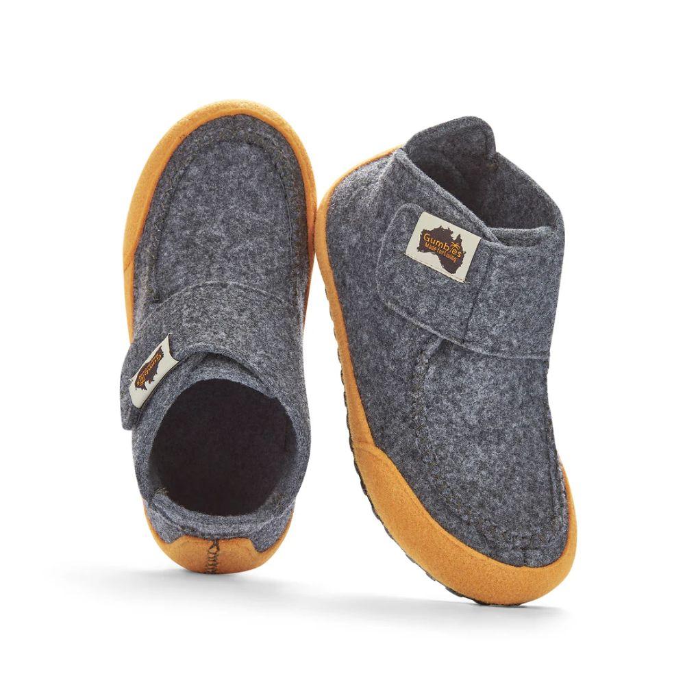 Pantufla Unisex Quokka Gris Gumbies-6