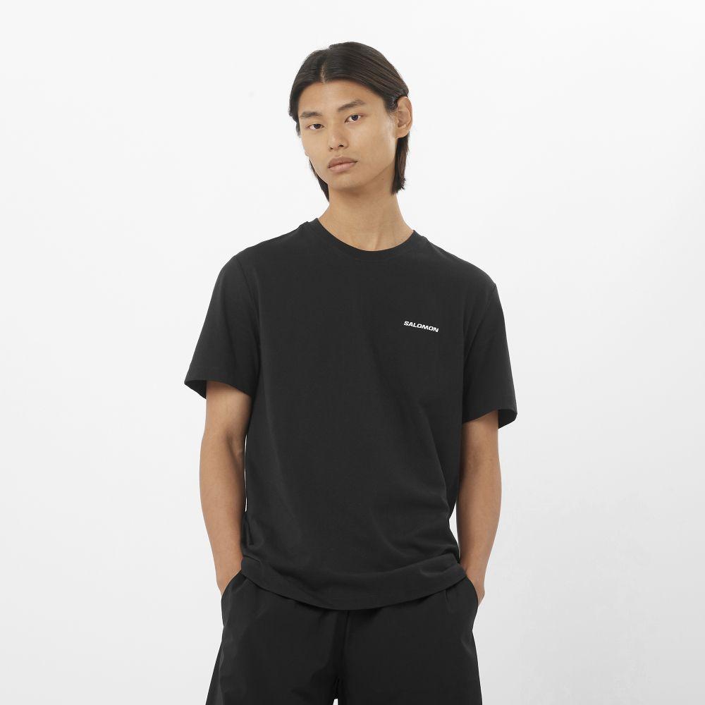 Polera Hombre Salomon Logo Tee M Ne Salomon-0