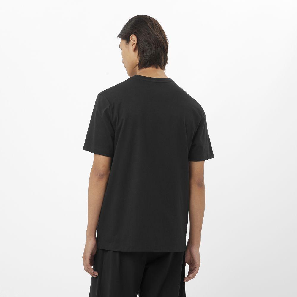 Polera Hombre Salomon Logo Tee M Ne Salomon-1