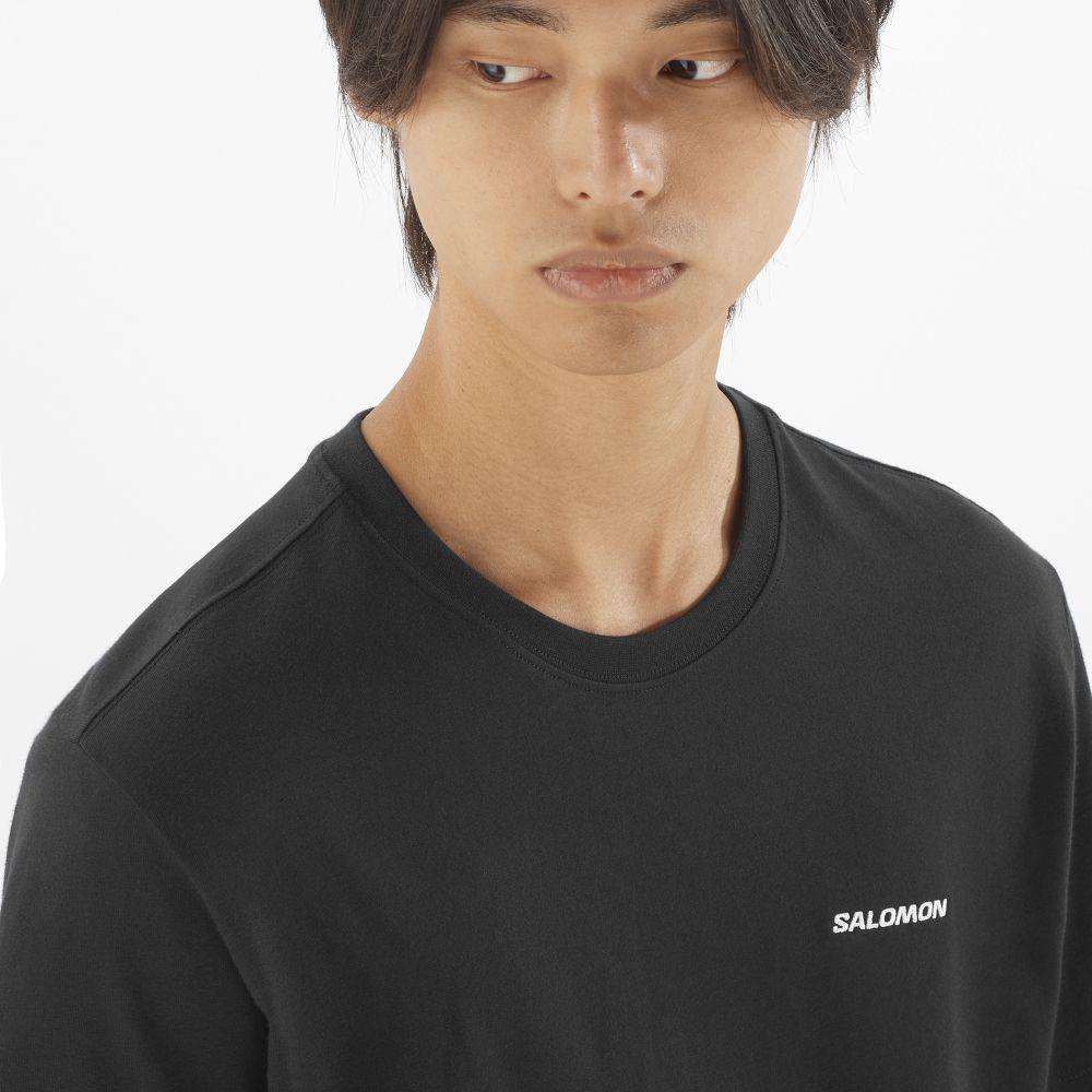 Polera Hombre Salomon Logo Tee M Ne Salomon-3