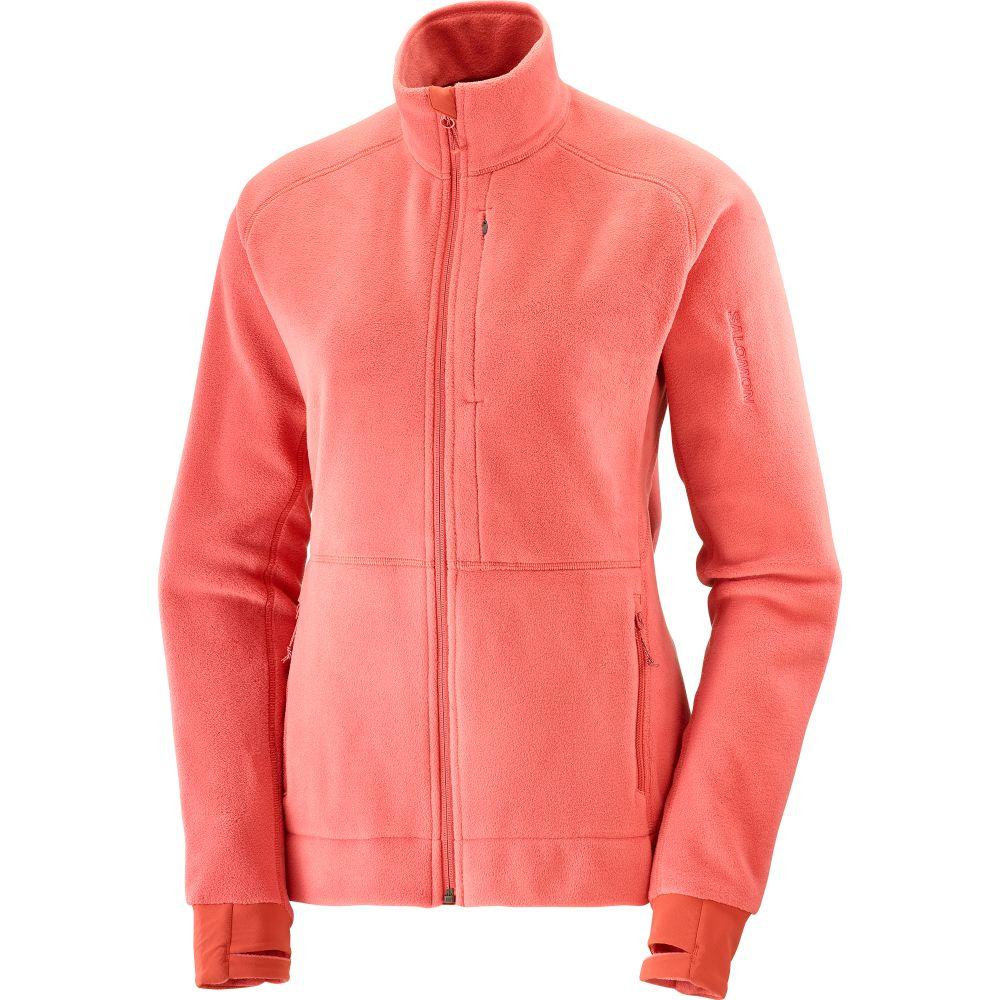 Polerón Mujer Essential Mifleece Fz W Salmon Salomon-2
