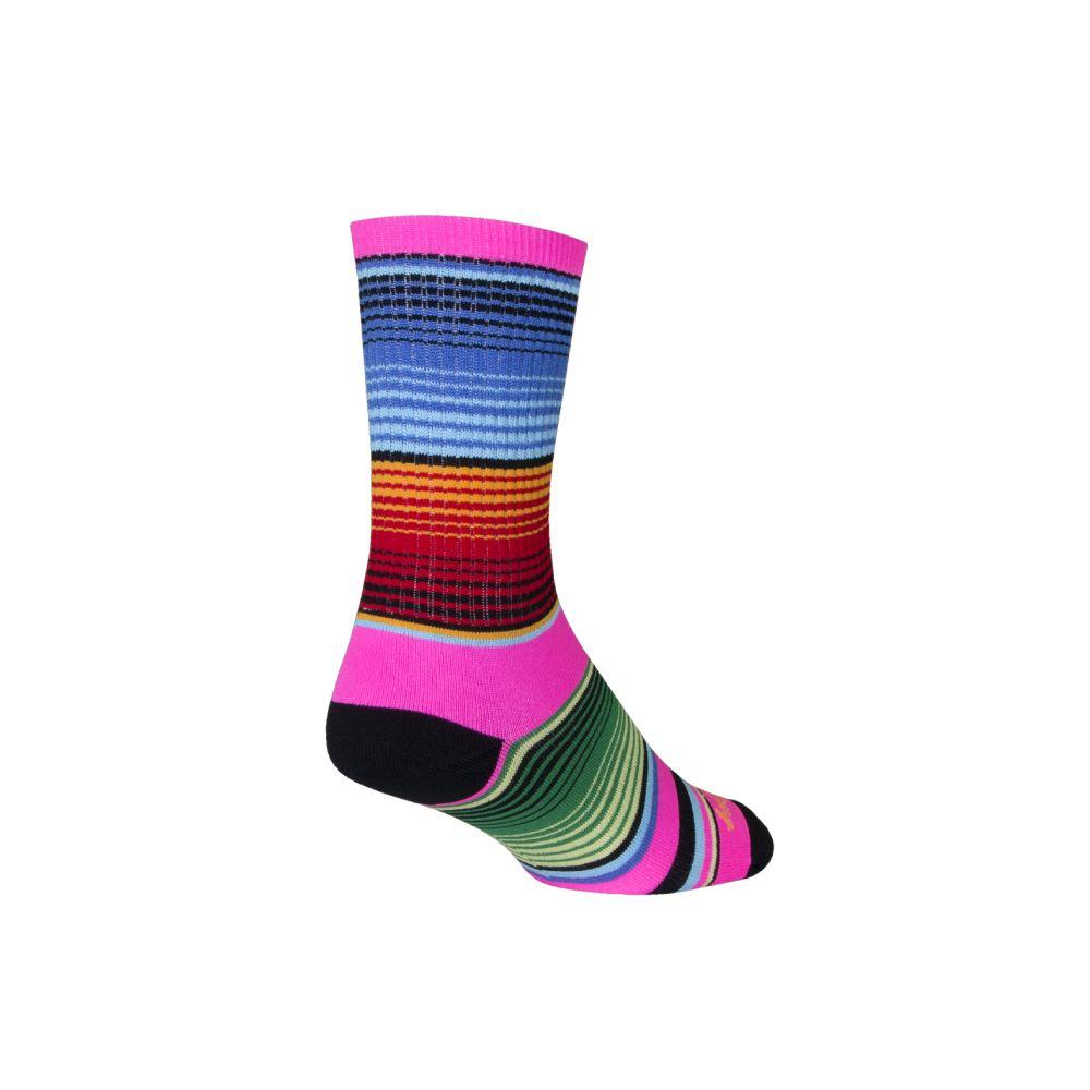 Calcetin Siesta Crew 6" S/M SockGuy-0