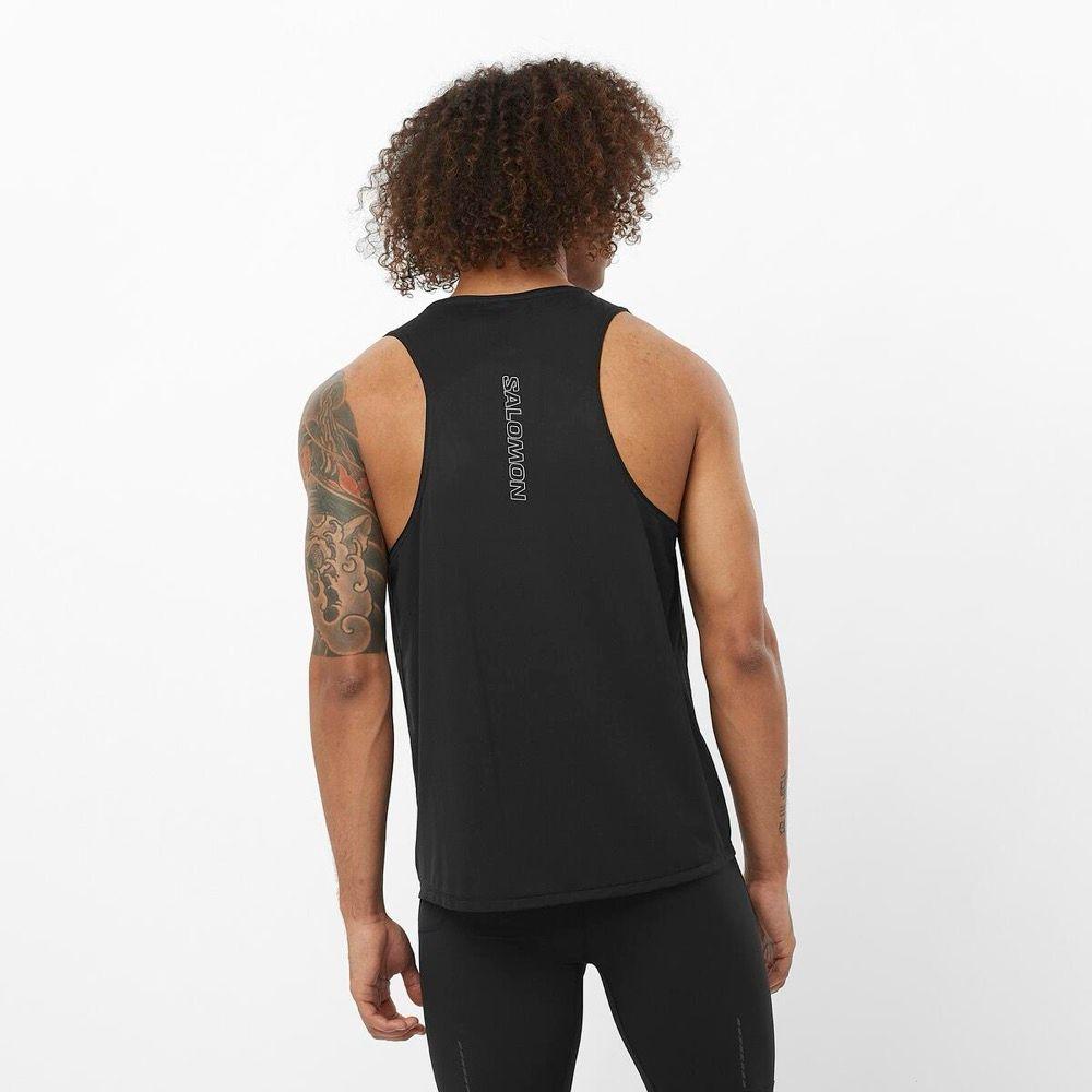Polera Hombre Sense Aero Singlet M Ne Salomon-3