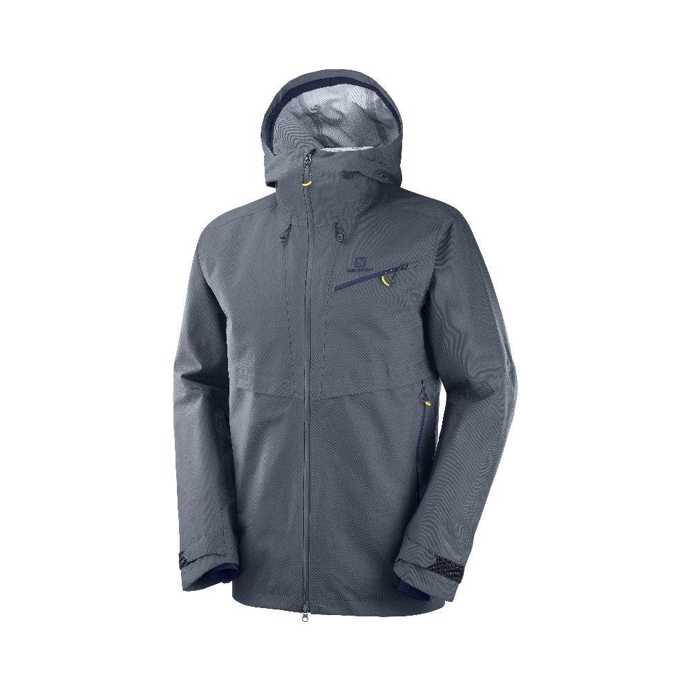 Chaqueta Hombre Qst Guard 3L Gris Salomon-0