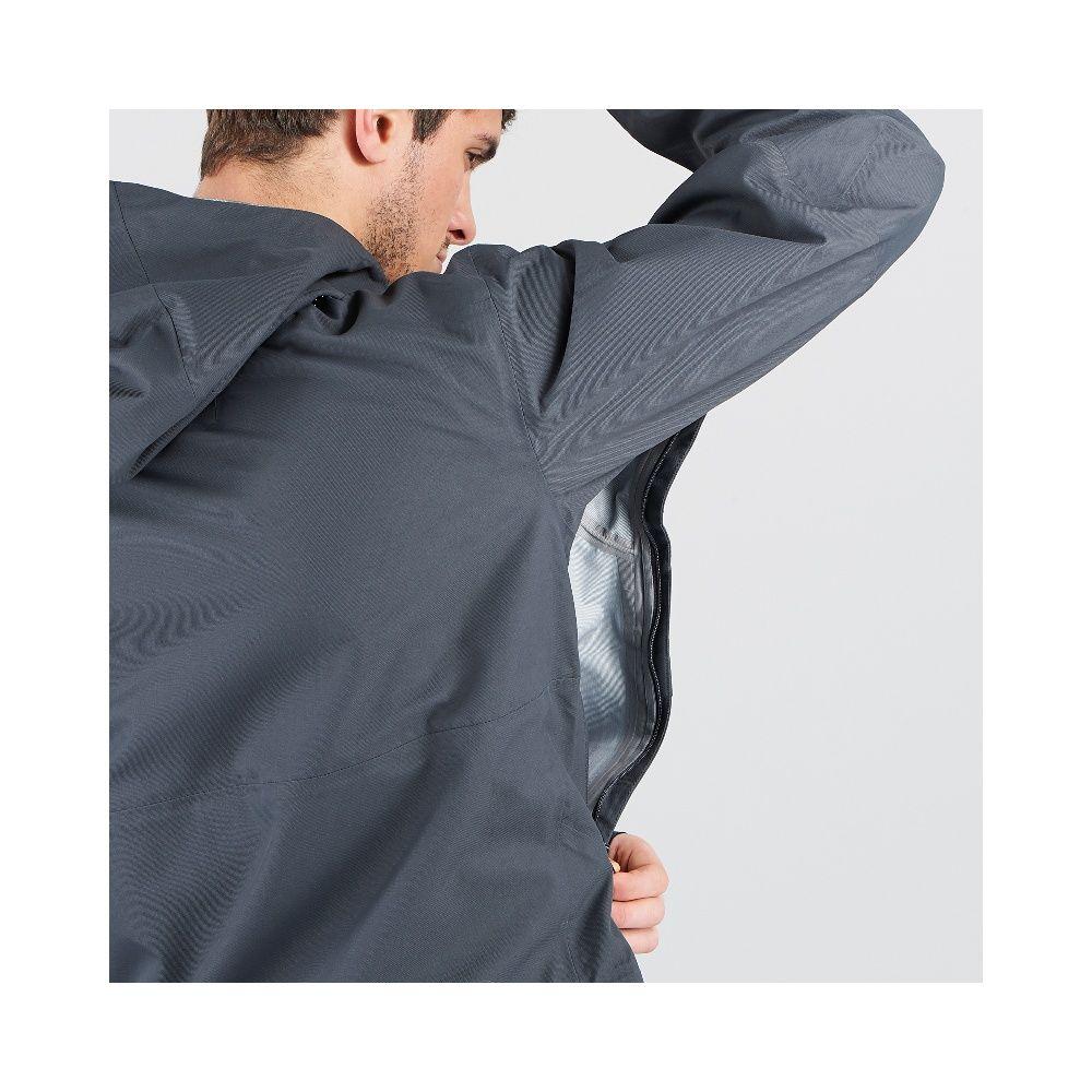 Chaqueta Hombre Qst Guard 3L Gris Salomon-2