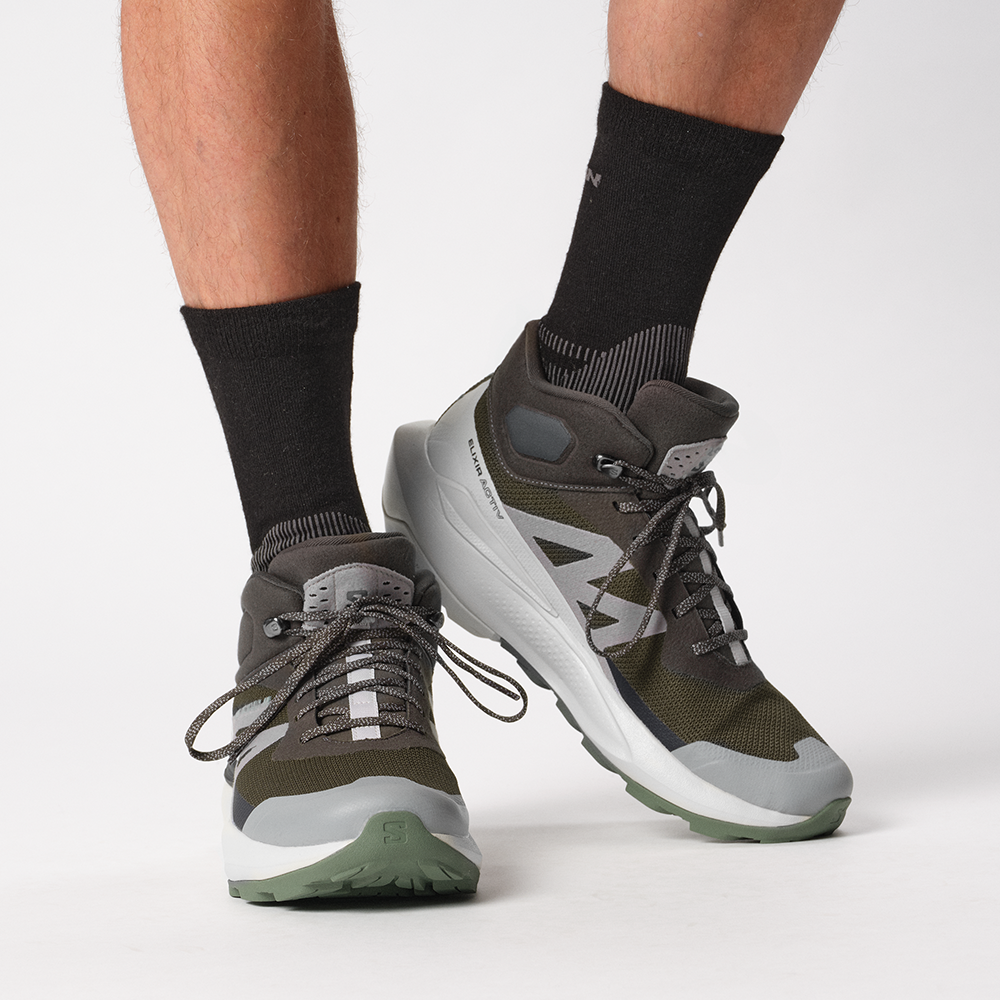 Zapato Hombre Elixir Activ Mid Gtx Ne Salomon-8