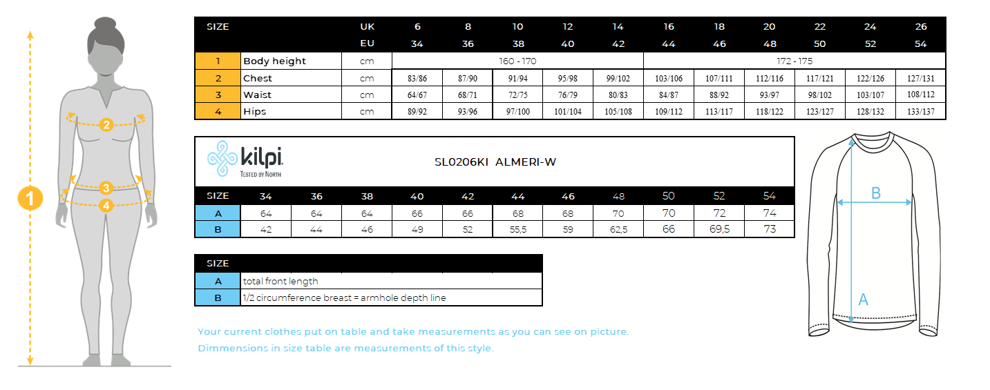 Poleron Mujer Almeri Negro Kilpi-2