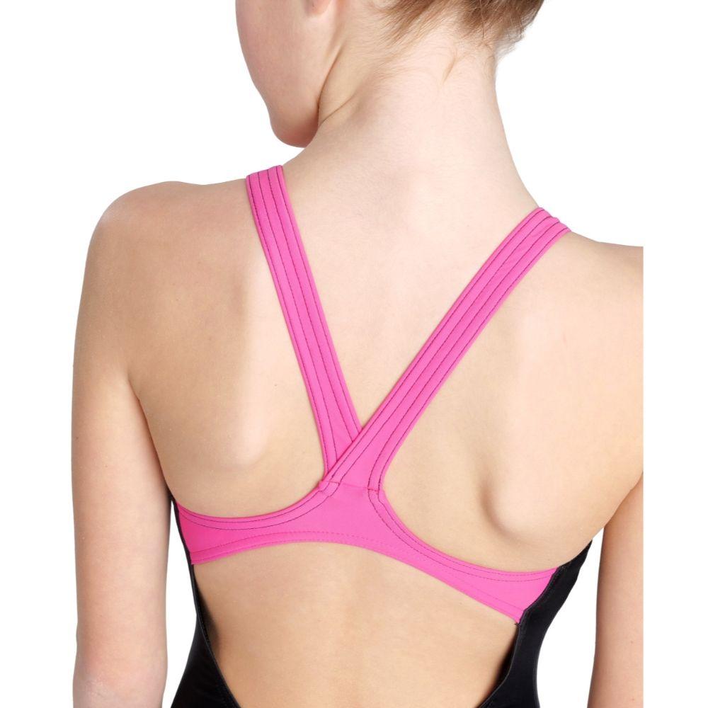 Traje De Baño De Niña Swimsuit V Back Graphic Arena-4