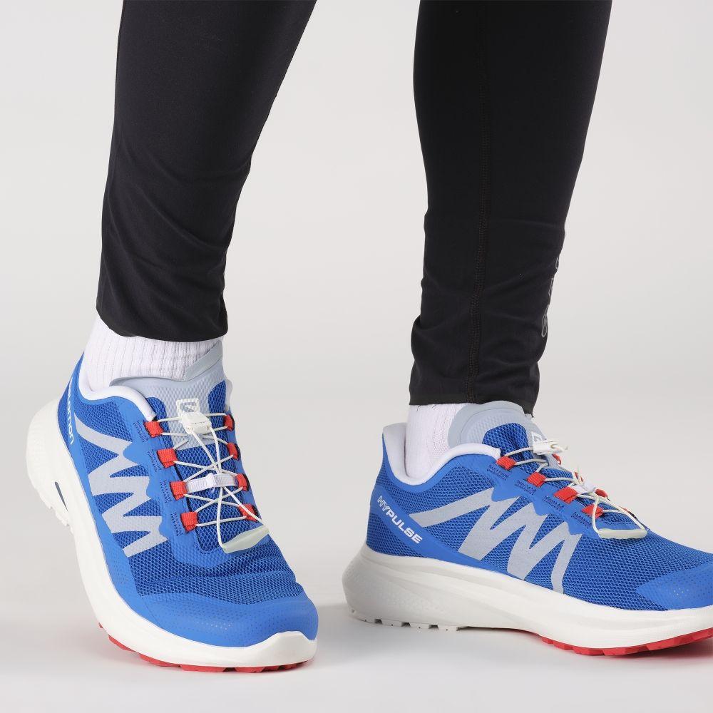 Zapatilla Hombre Hypulse Indigo Blanco Salomon-3