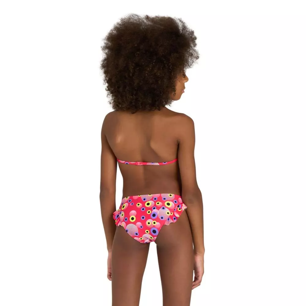 Traje De Baño Niña Vintage Bikini Triangle Arena-1