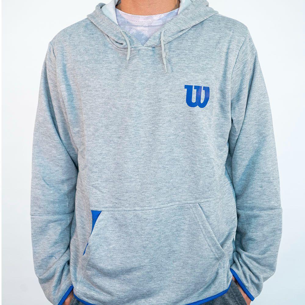 Sudadera Hombre French Terry Cab Gris Wilson-0