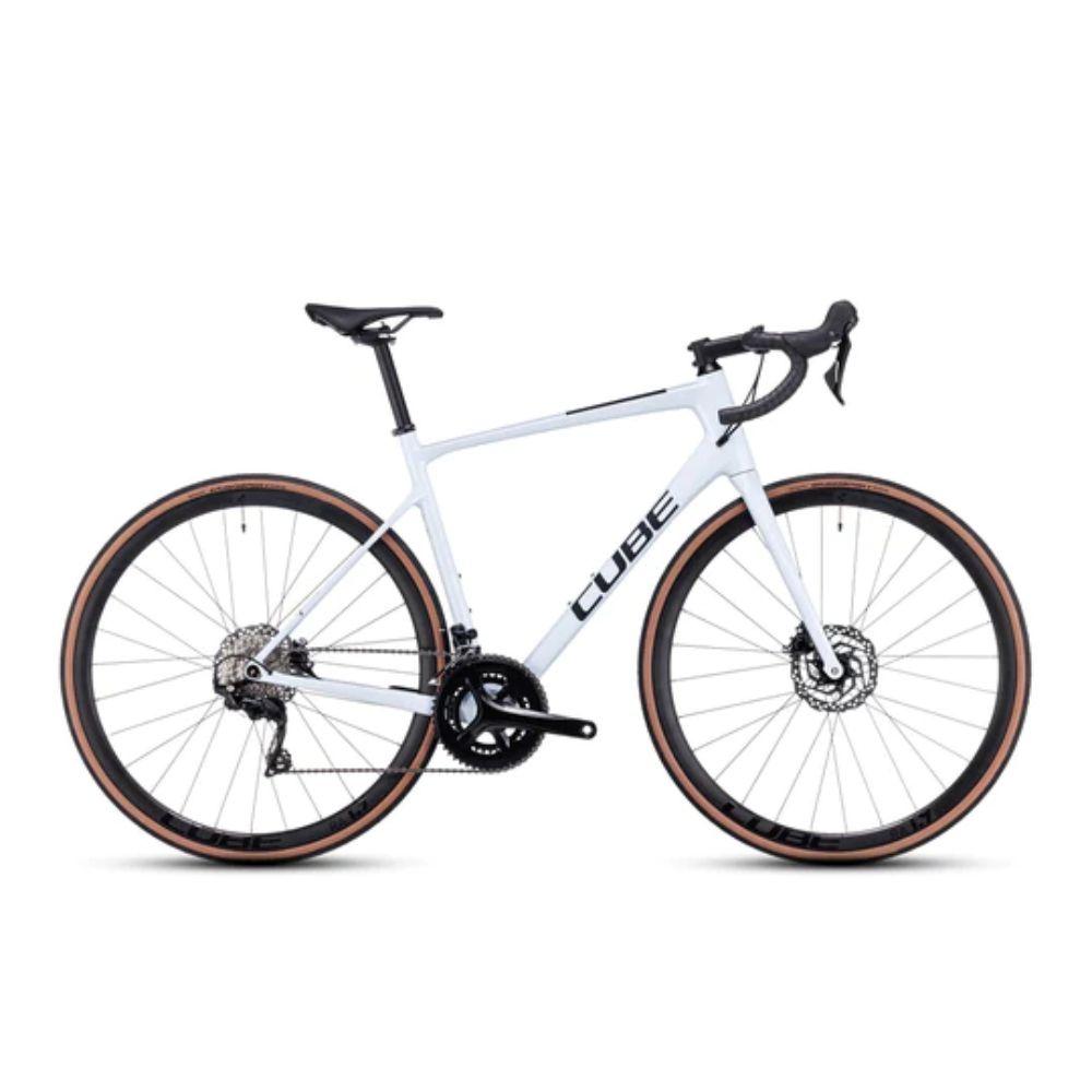 Bicicleta Ruta Cube Attain Gtc Race Flashwhite´N´Black 56 Cm/ M-0