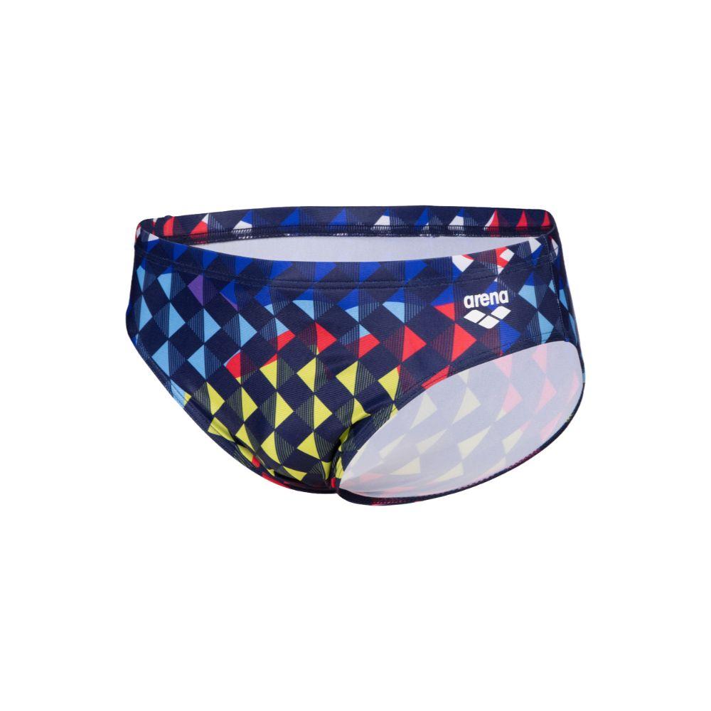 Zunga Hombre Carnival Swim Briefs  Azul Arena-5
