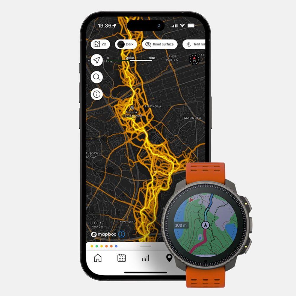 Reloj Vertical Titanium Solar Canyon Suunto-3