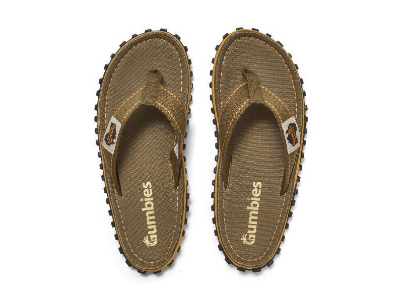Sandalia Hombre Íslander Flip-Flop Beige Gumbies-0