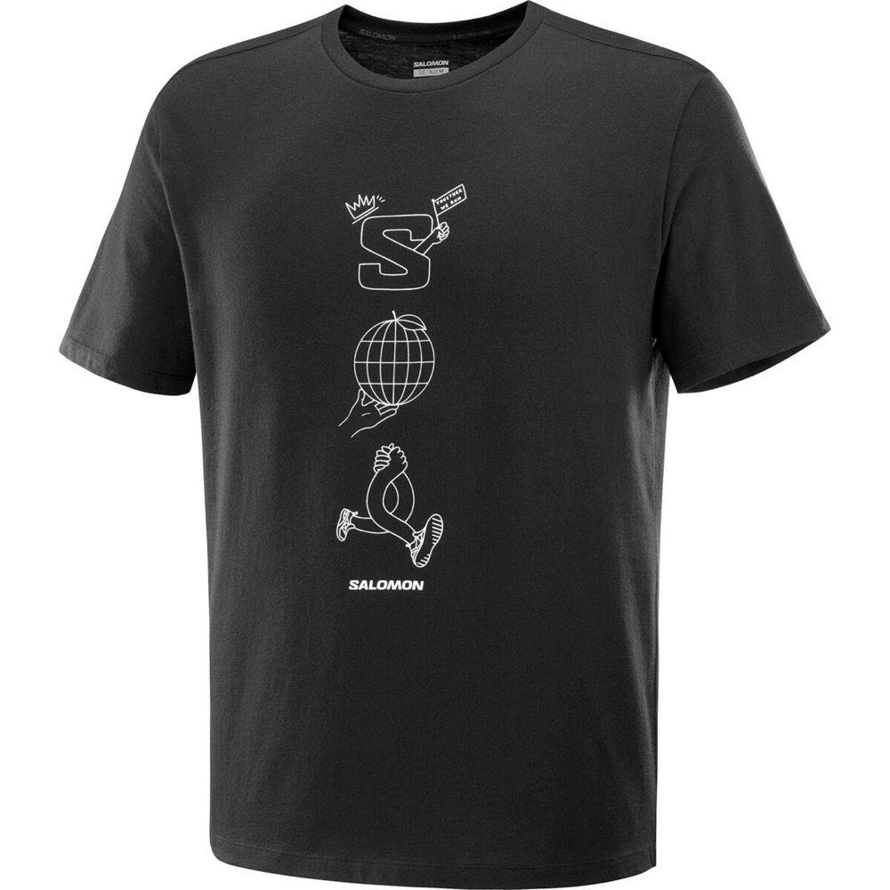 Polera Hombre Worthy Ss Tee M Ne Salomon-0