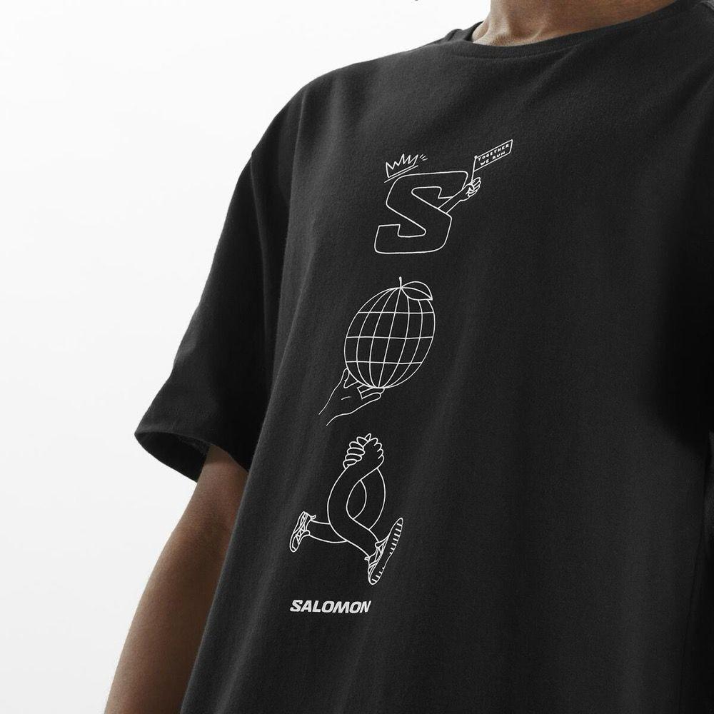 Polera Hombre Worthy Ss Tee M Ne Salomon-3