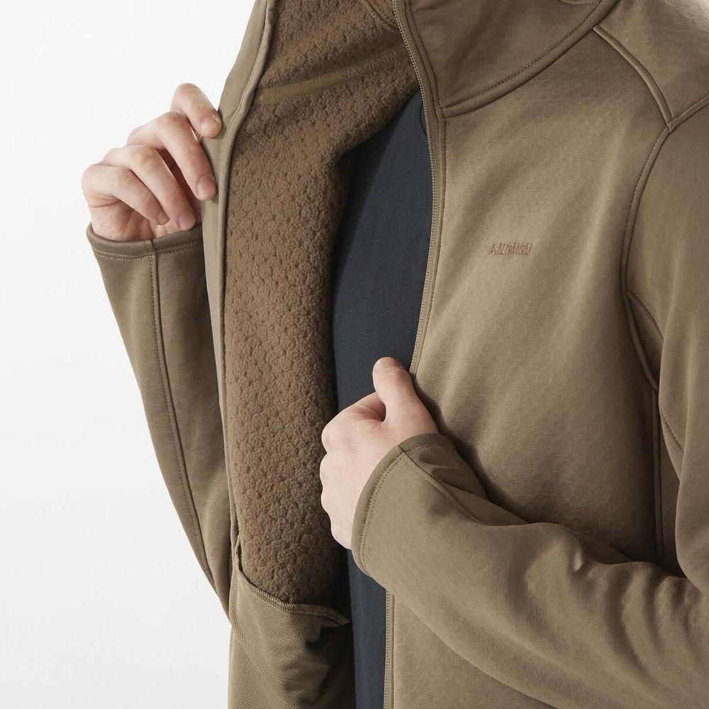 Polerón Hombre Essential Midfleece Fz M Mu Salomon-3