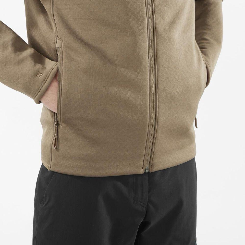 Polerón Hombre Essential Midfleece Fz M Mu Salomon-5