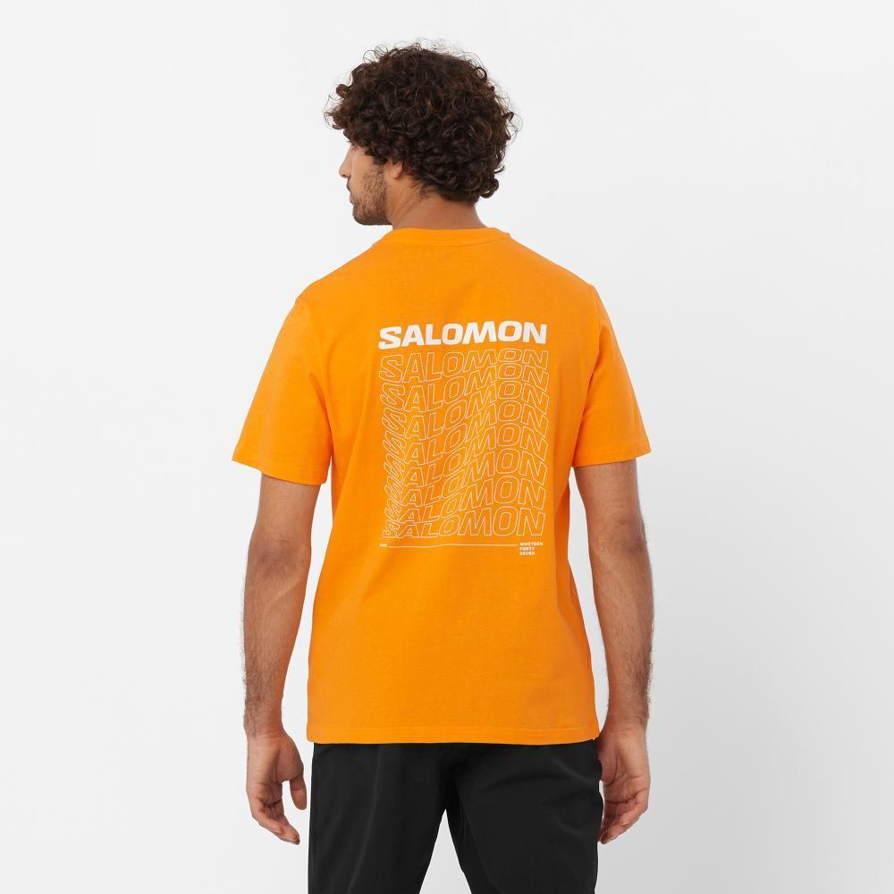 Polera Hombre Graphic Perf Ss Tee M Na Salomon-3